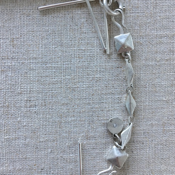 NEW Stella & Dot Freya Fringe Necklace GOLD SILVER - Picture 8 of 8